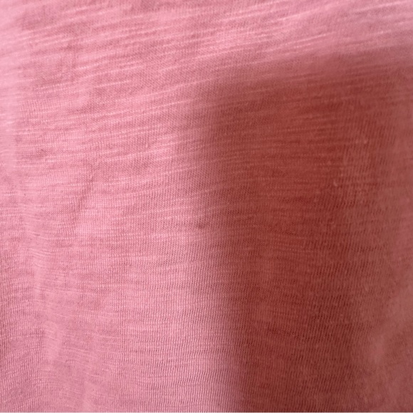 Pink V-Neck Flutter Sleeve Top Size Small - Picture 4 of 5